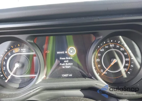 2024 Jeep Wrangler 4-Door Sahara 4X4 из США, поврежденный, VIN 1C4PJXEG1RW263439